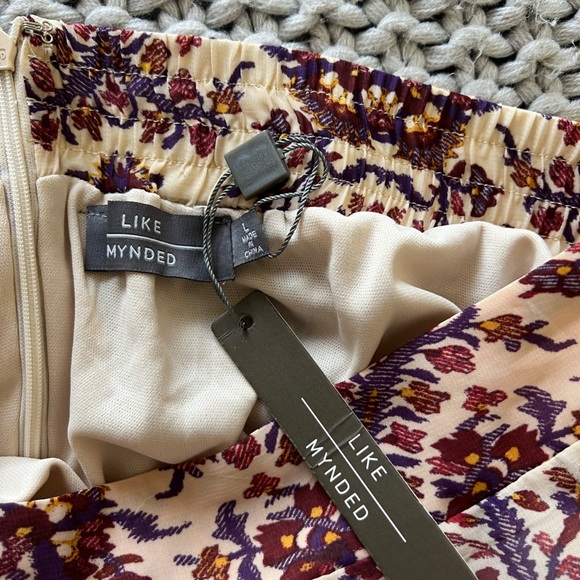 Like Mynded Floral Wide Leg Palazzo Pant - Picture 9 of 11